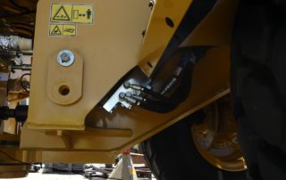 HOSE BURST PROTECTION INSTALL ON A CAT LOADER