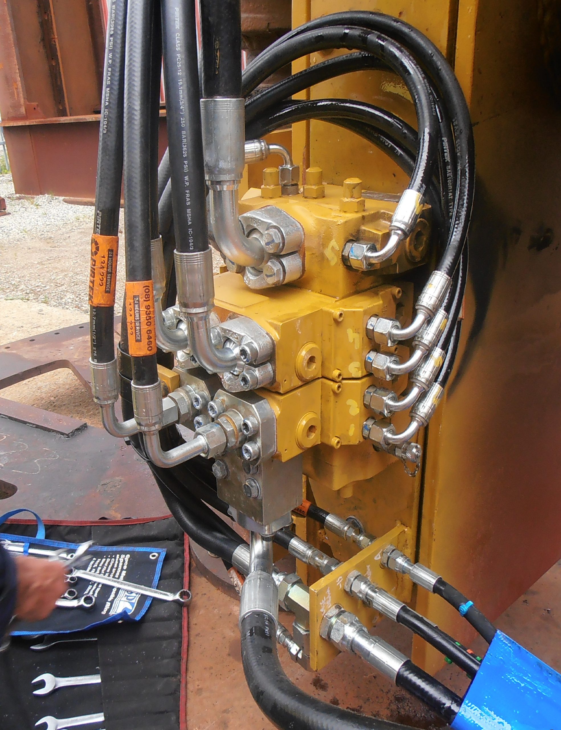 Limestone Saw Modification